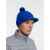 Вязаная шапка с козырьком Peaky, синяя (василек), Цвет: синий, изображение 6