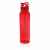 Герметичная бутылка для воды из AS-пластика, Красный, Цвет: красный, Размер: , высота 26 см., диаметр 6,6 см.