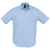 Рубашка мужская с коротким рукавом Brisbane голубая, размер Xxxl, Цвет: голубой, Размер: 3XL