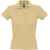Рубашка поло женская People 210 бежевая (песок), размер S, Цвет: бежевый, Размер: S