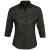Рубашка женская с рукавом 3/4 Effect 140 черная, размер S, Цвет: черный, Размер: S