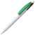 Ручка шариковая Bento, белая с зеленым, Цвет: зеленый, Размер: 14