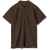 Рубашка поло мужская Summer 170 темно-коричневая (шоколад, размер XS, Цвет: коричневый, Размер: XS