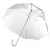 Прозрачный зонт-трость Clear, Цвет: прозрачный, Размер: Длина 80 см