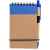 Блокнот на кольцах Eco Note с ручкой, синий, Цвет: синий, Размер: 7