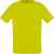 Футболка унисекс Sporty 140 желтый неон, размер L, Цвет: желтый, Размер: L