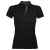 Рубашка поло женская Portland Women 200 черная, размер XS, Цвет: черный, Размер: XS