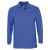 Рубашка поло мужская с длинным рукавом Winter II 210 ярко-синяя, размер S, Цвет: синий, Размер: S