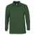 Рубашка поло мужская с длинным рукавом Winter II 210 темно-зеленая, размер XXL, Цвет: зеленый, Размер: XXL