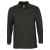 Рубашка поло мужская с длинным рукавом Winter II 210 черная, размер 3XL, Цвет: черный, Размер: 3XL