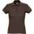 Рубашка поло женская Passion 170 шоколадно-коричневая, размер S, Цвет: шоколадный, Размер: S