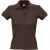 Рубашка поло женская People 210, шоколадно-коричневая G_1895.591, Цвет: коричневый, шоколадный, Размер: S