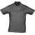 Рубашка поло мужская Prescott Men 170, темно-серая G_6086.106, Цвет: серый, Размер: 3XL