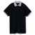 Рубашка поло Prince 190 черная с серым, размер XS, Цвет: серый, Размер: XS