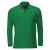 Рубашка поло мужская с длинным рукавом Winter II 210 ярко-зеленая, размер S, Цвет: зеленый, Размер: S