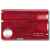 Набор инструментов SwissCard Nailcare, красный, Цвет: красный, Размер: 8