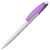 Ручка шариковая Bento, белая с фиолетовым, Цвет: фиолетовый, Размер: 14