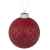 Елочный шар Chain, 10 см, красный, Цвет: красный, Размер: диаметр 10 с