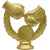 2316-100 Фигура Бокс, золото, Цвет: Золото