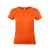 Футболка E190 женская оранжевая, размер S, Цвет: оранжевый, Размер: S