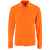 Рубашка поло мужская с длинным рукавом Perfect LSL Men оранжевая, размер S, Цвет: оранжевый, Размер: S