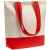 Холщовая сумка Shopaholic, красная, Цвет: красный, неокрашенный, Размер: 43,5х40,5х14 см, ручки: 69х3 см