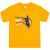 Футболка детская «Гидонисты», желтая, на рост 106-116 см (6 лет), Цвет: желтый, Размер: 6 лет (106-116 см)