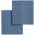 Набор полотенец Fine Line, синий, Цвет: синий, Размер: 45х60 см