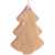 Деревянная подвеска Carving Oak, в форме колокольчика, Размер: 7,2х8,5х0,4 с
