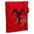 Холщовая сумка «Любовь зла», красная, Цвет: красный, Размер: 35х38х6 см