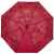 Складной зонт Gems, красный, Цвет: красный, Размер: диаметр купола 100 с