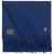 Шарф Noble, ярко-синий, Цвет: синий, Размер: 30х160 см, длина бахромы 8 с