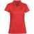 Рубашка поло женская Eclipse H2X-Dry красная, размер XS, Цвет: красный, Размер: XS
