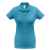Рубашка поло женская ID.001 бирюзовая, размер XS, Цвет: бирюзовый, Размер: XS