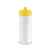Бутылка для велосипеда Lowry, белая с желтым, Цвет: желтый, Размер: диаметр 6