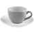 Чайная пара Cozy Morning, серая с белым, Цвет: белый, серый, Объем: 200, Размер: чашка: диаметр 8,4 см, ширина с ручкой 10,9 см, высота 6,2 с