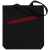 Холщовая сумка «Склонный к побегать», черная, Цвет: черный, Размер: 35х38х5 см