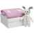 Набор детский с зайками Beastie Toys, розовый, Цвет: розовый, Размер: 25х22х10 см