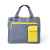 Конференц-сумка RADSON, серый/желтый, 35 х 30 x 2 см, 100% полиэстер 600D, Цвет: желтый, серый