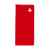 Обложка для тревел-документов 'Flight' 10,3 x 21,8 см, ПВХ, красный, Цвет: красный