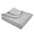Плед 'Yelix', флис 280 гр/м2, размер 120*160 см, цвет серый меланж, Цвет: серый меланж
