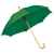 Зонт-трость с деревянной ручкой, полуавтомат, зеленый, D=103 см, L=90см, 100% полиэстер, Цвет: зеленый