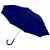 Зонт-трость с пластиковой ручкой, механический, темно-синий, D=103 см, 100% полиэсер 190 T, Цвет: тёмно-синий