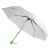Зонт складной FANTASIA, механический, белый со светло-зеленой ручкой, Цвет: белый, зеленое яблоко