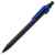 SNAKE, ручка шариковая, синий, черный корпус, металл, Цвет: синий, черный