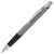 SQUARE, ручка шариковая с грипом, серый/хром, металл, Цвет: серый, серебристый