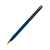 SLIM, ручка шариковая, синий/золотистый, металл, Цвет: сизый, золотистый