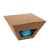 Коробка для чайных пар 27600, 27800, 25703, размер 17,2х10,94х8,2 см,  микрогофрокартон, коричневый, Цвет: коричневый