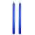 Свечи подарочные, 2 шт,  синий,  воск, 30 см, Цвет: синий