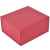 Коробка подарочная складная,  красный, 22 x 20 x 11 cm,  кашированный картон,  тиснение, шелкография, Цвет: красный